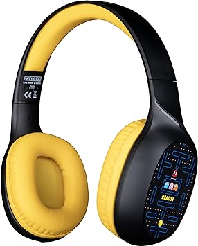 Casque Audio Pacman sans fil Bluetooth pour Smartphones et tablettes 