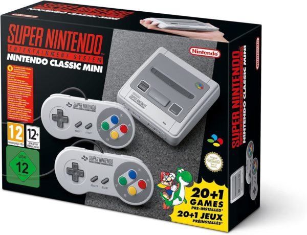 Console Nintendo SNES Mini Boîte