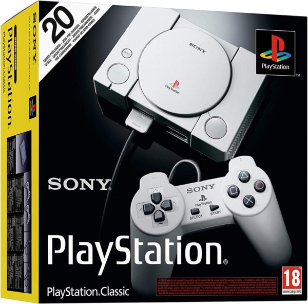 Console Sony Playstation Classic Boîte