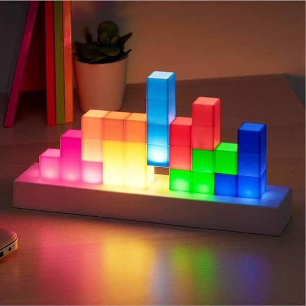 Lampe Tetris dans le noir