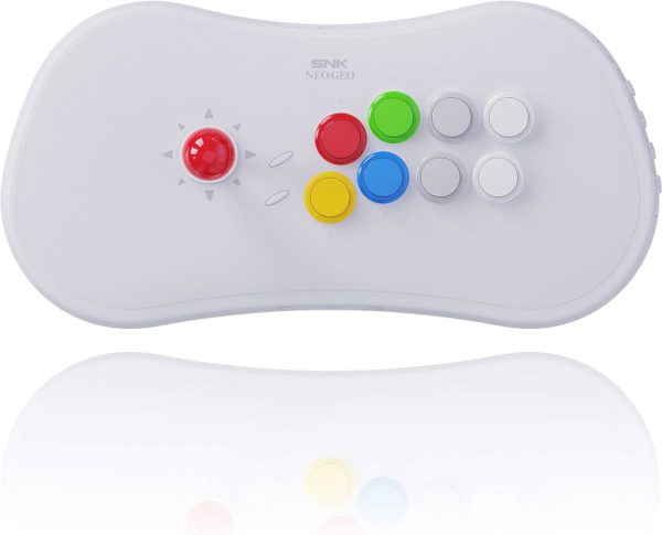 Manette Arcade Compatible Neo Geo - SNK Blanc