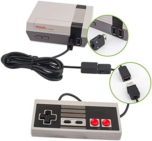 Manette Compatible NES Classic & Mini - Link-e - Lot de 2 Manettes Compatibilité