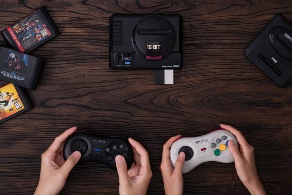 Manette Mega Drive Sans Fil 8bitdo Blanc Compatibilité