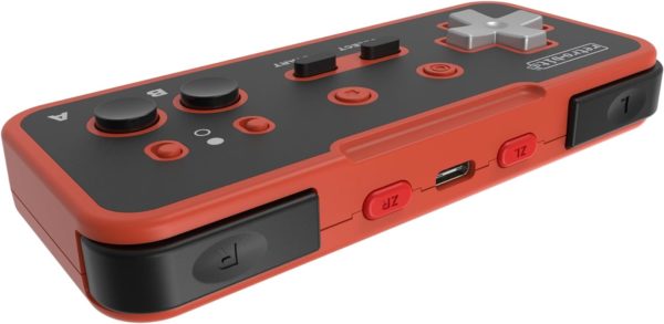 Manette NES Sans Fil Black & Red Détail 1