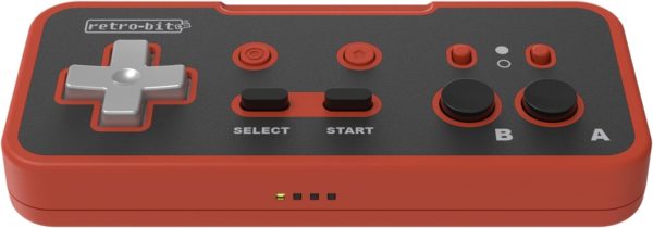 Manette NES Sans Fil Black & Red Détail 2