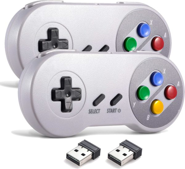 Manette Snes Sans Fil USB Miadore 2 manettes