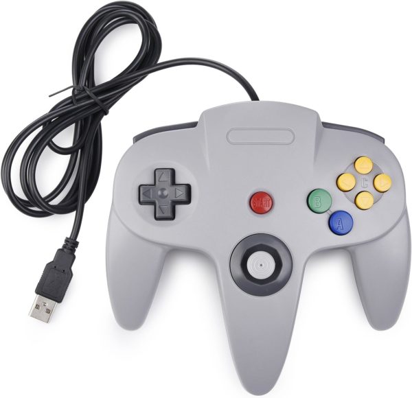 Manette USB N64 - Miadore Gris