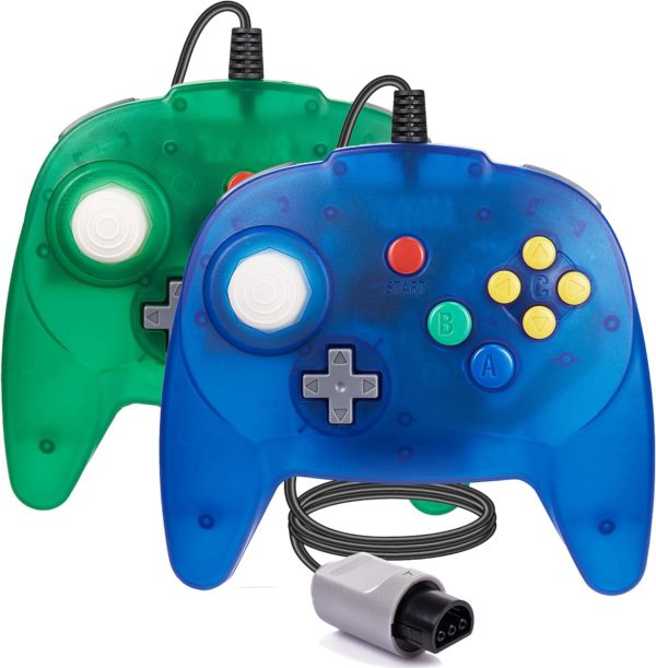 Manette compacte N64 - Retro-Bit - Lot de 2 manettes